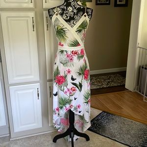 Thalia Sodi Tropical High/Low Dress sz M